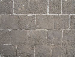 Mozaiek Riverstones getrommeld